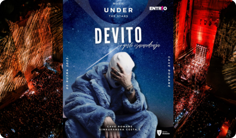 Večeras u Cave Romane nastupa Devito: počinje festival ‘‘Music Under the Stars’’-154927