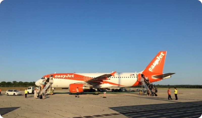 EasyJet najavio novu liniju iz Pule prema Napulju-133988