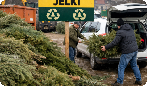 Od danas je u Herculanei moguć povratak unajmljenih živih božićnih drvca-157755
