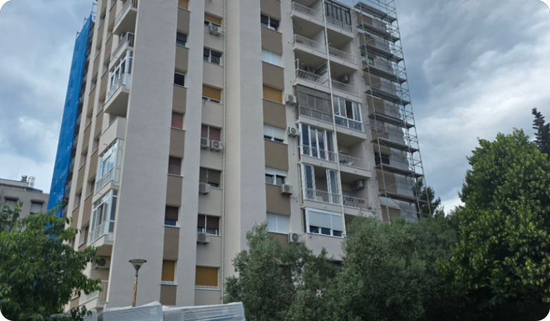 Energetska  obnova zgrade u Krležinoj 29 donosi ugodnije stanovanje i manje račune za grijanje-161122