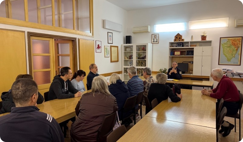 Edukacija o sigurnosti u cestovnom prometu za članove Udruge slijepih Istarske županije-156335