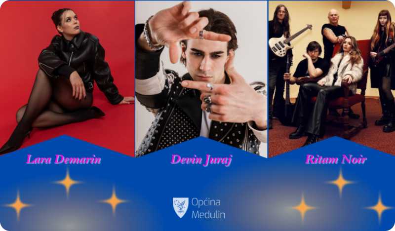 Troje glazbenika s područja Općine Medulin sudjelovala su na Dori 2026-158870