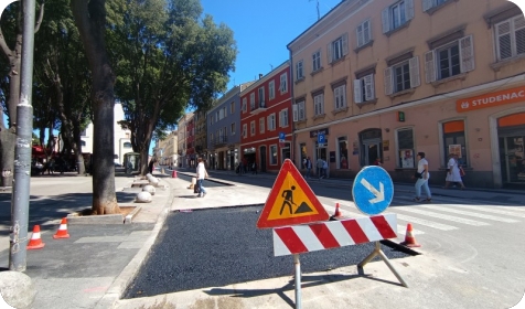 Promet se vraća na Giardine i Carrarinu, završni radovi nastavljaju se večeras-160907