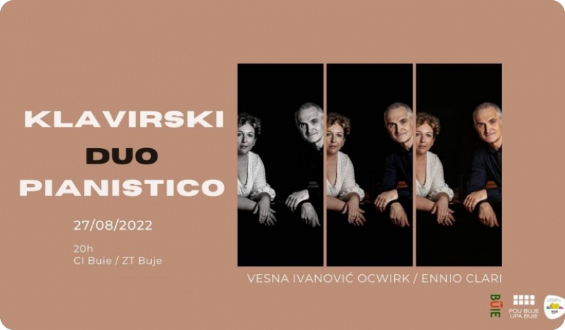 Koncert “Klavirski duo”: Vesna Ivanović Ocwirk i Ennio Clari-129687