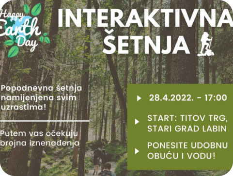 Interaktivna šetnja u Labinu povodom Dana planeta Zemlje-126285
