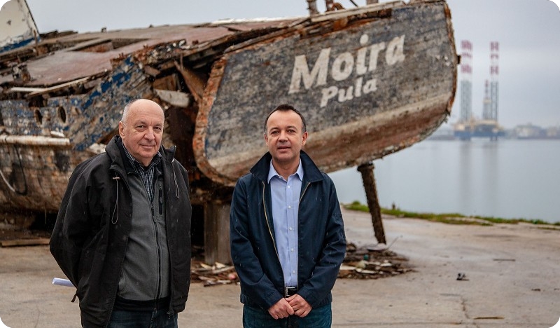 Krenulo istraživanje podmorja pulske luke za potrebe budućeg putničkog terminala-92746