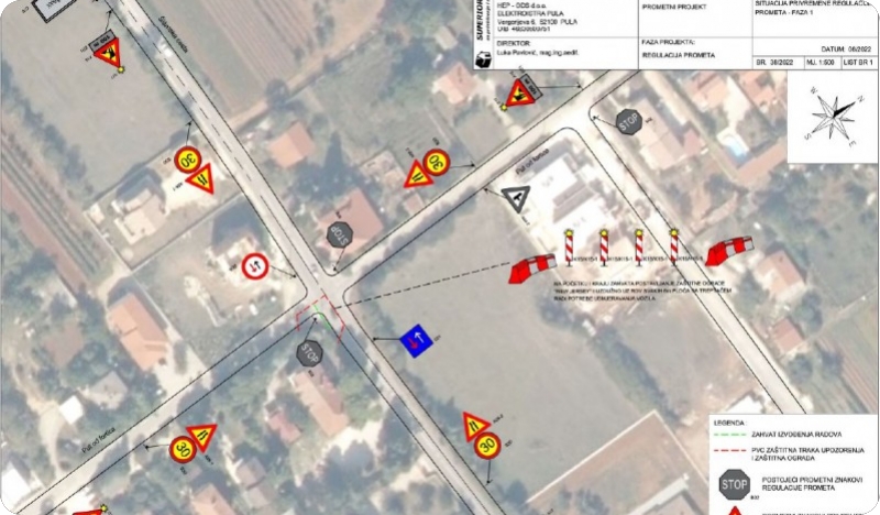 Izvođenje radova na raskrižju Šišanske ceste i Puta od fortica-129945