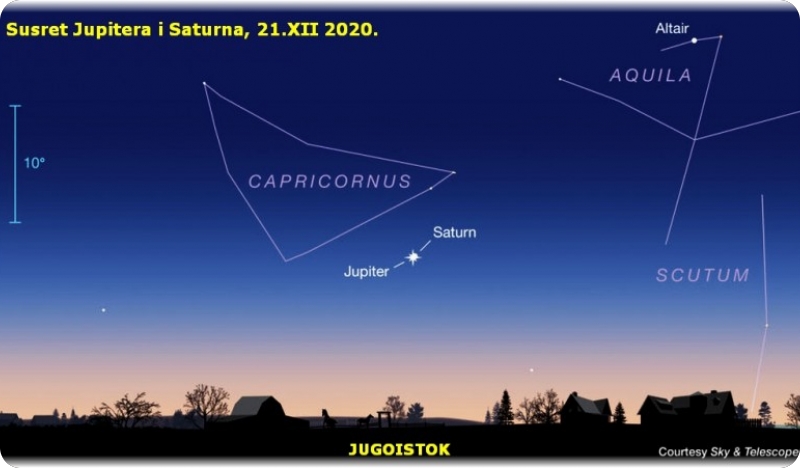 Jupiter i Saturn postali jedno, ne propustite pogledati večeras-113160