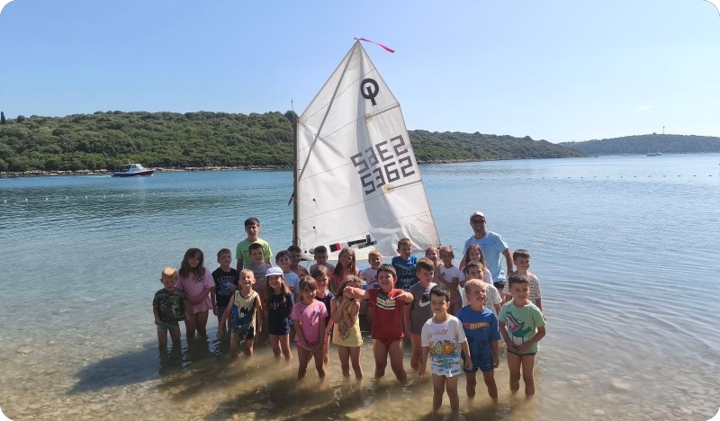 Ljetni sportski kamp DV-a Mali svijet na Fratarskom otoku-162104