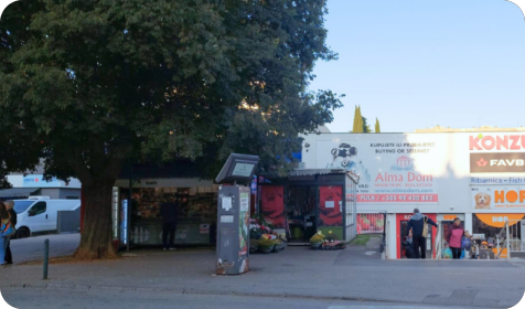 Veruda ostaje bez kioska s cvijećem, a radnica bez posla-156029