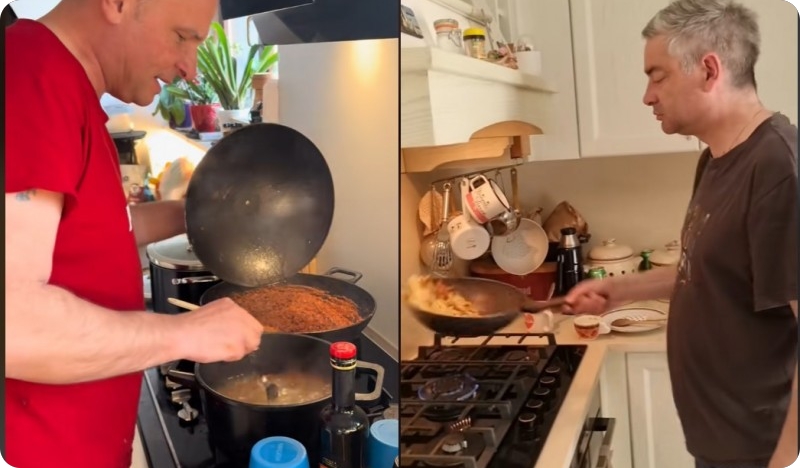 Špageti u politici: Boris Miletić i Siniša Hajdaš Dončić kuhaju za glasove na TikToku VIDEO-150351