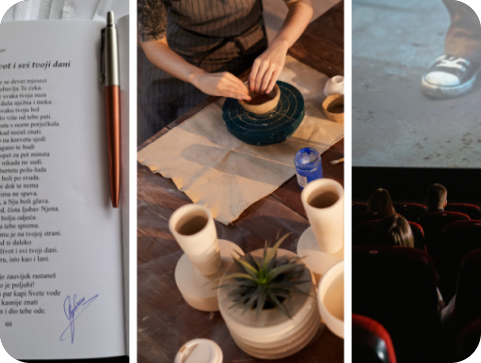 Radionica oslikavanja keramičkih šalica i svijećnjaka, raznolika predavanja, filmovi, fešta za žene-143312