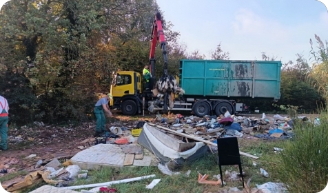 65 kubika otpada više ne zagađuje Labin!-156524