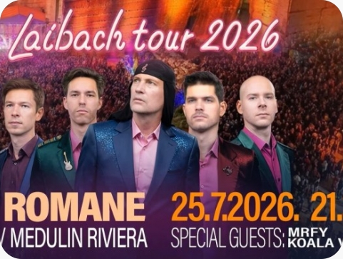 Laibach stiže 25.7. u Cave Romane kraj Pule, ekskluzivni show uz klasike i novi album Musick-161260