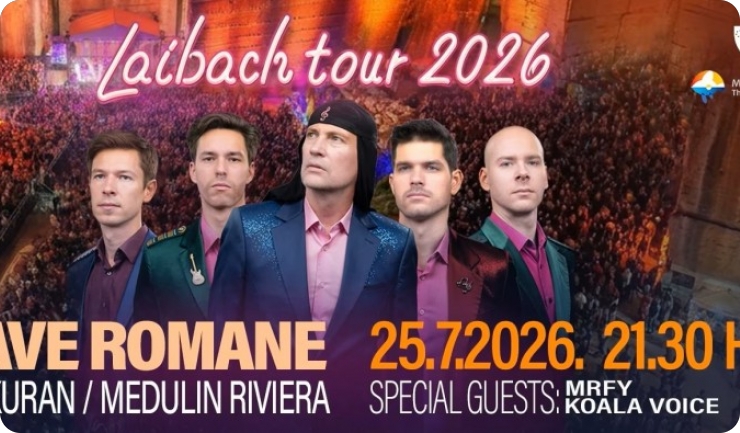Laibach stiže 25.7. u Cave Romane kraj Pule, ekskluzivni show uz klasike i novi album Musick-161260