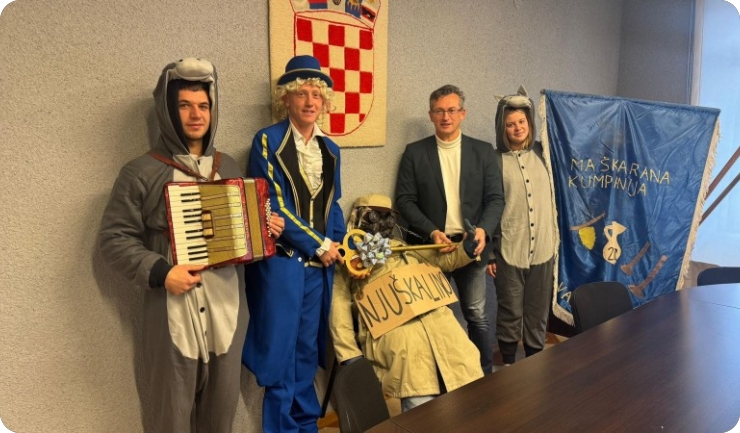 Maškarana kumpanija “Vajka pronti” zavladala Marčanom do 17. veljače-157869