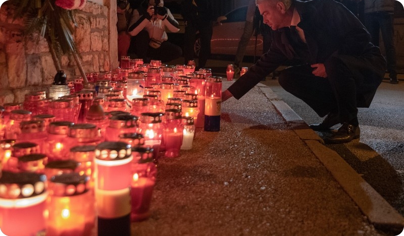 Zatvaranje Vukovarske ulice u Puli zbog obilježavanja Dana sjećanja na Vukovar-156500