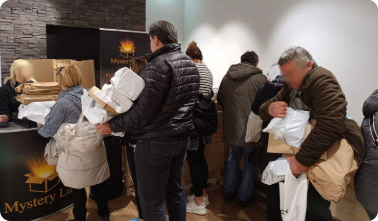 Ludnica u Max Cityju zbog MysteryLuxa - VIDEO-158831