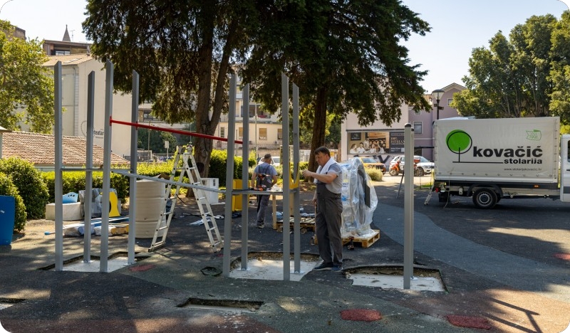 Obnavljaju se igrala u pulskim dječjim parkovima, Titov park je prvi na redu-161769
