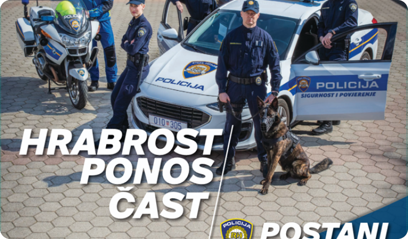 Hrabrost, ponos, čast - Postani policajac/policajka!-159692