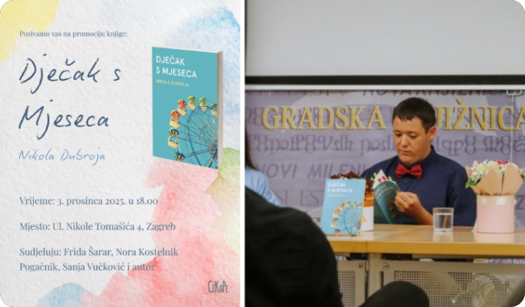 ‘Dječak s Mjeseca’ stiže u Zagreb: pulski autor Nikola Dubroja predstavlja svoju prvu zbirku poezije-156777