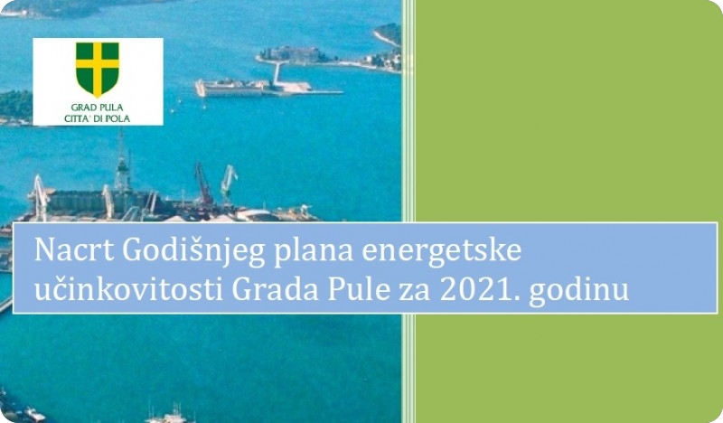 Započinje javno savjetovanje o Nacrtu godišnjeg plana energetske učinkovitosti Grada Pule za 2021.-111467
