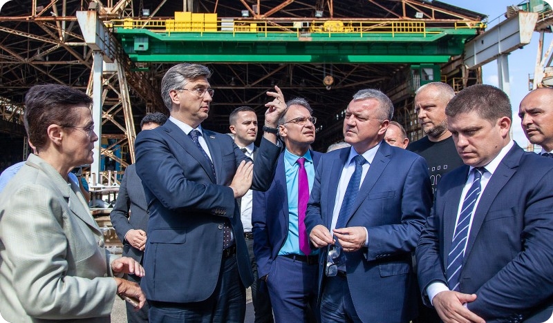 Andrej Plenković posjetio brodogradilište Uljanik-107285
