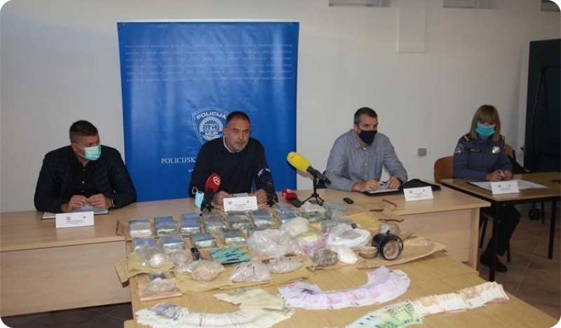 Policija predstavila rezultate akcije višemjesečnog rada na krijumčarenju droge-121667