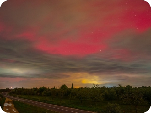Polarna svjetlost sinoć nad Hrvatskom. Mogli bismo je vidjeti i večeras-156450