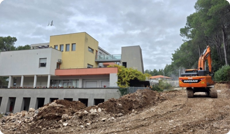 Počeli radovi na proširenju Doma za starije i nemoćne Poreč-157028