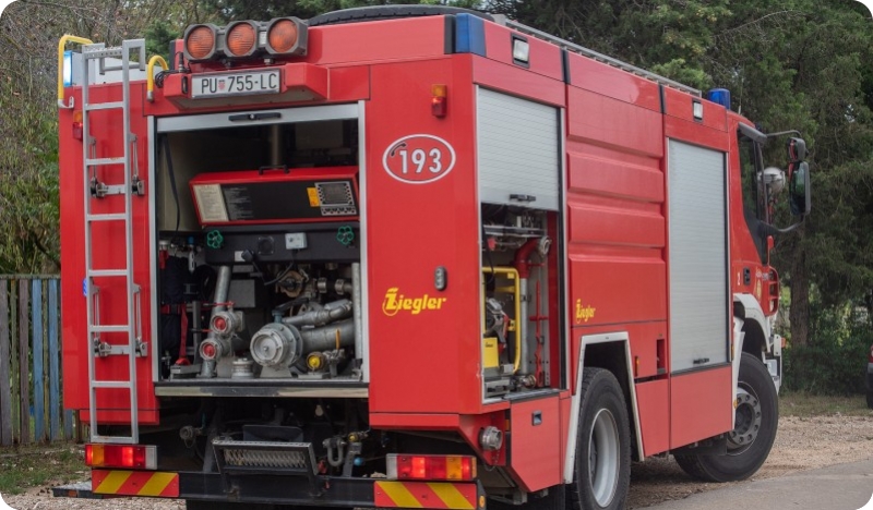 Požar ugostiteljskog objekta u Červar Portu-157758