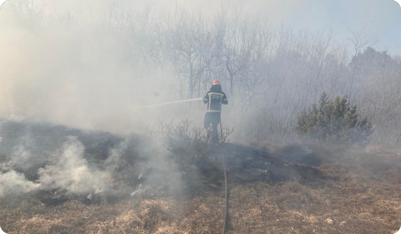Požar karavan depoa u Vabrigi-127331