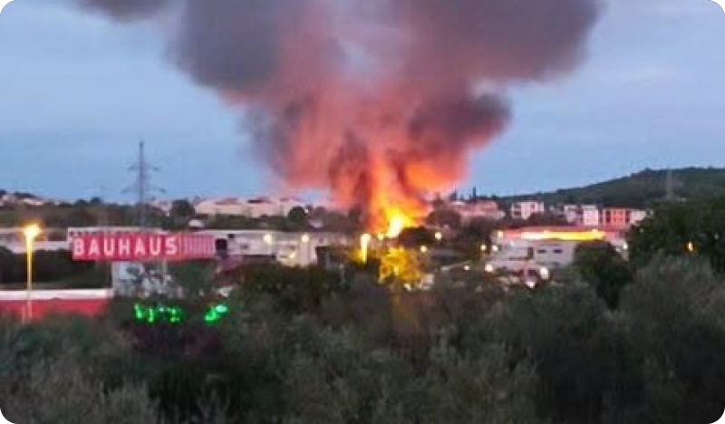 Lokaliziran požar na odlagalištu METIS, građani Šijane pozvani na oprez-164137