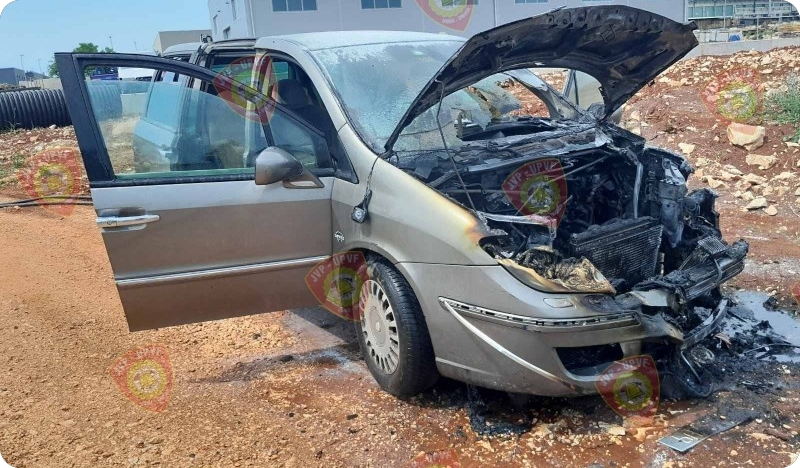 Umag: Automobil gorio u industrijskoj zoni Ungarija-127769