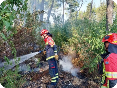 Rovinjski vatrogasci intervenirali na četiri požara otvorenog prostora-154544