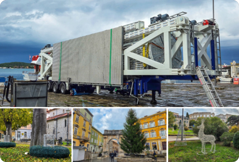 (FOTO) Đir po Puli: Adventska čarolija se polako pojavljuje, stigao i panoramski kotač Pula Eye-156688