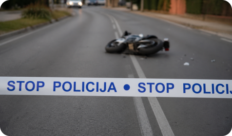 Teško ozlijeđen motociklist u Medulinu-163991