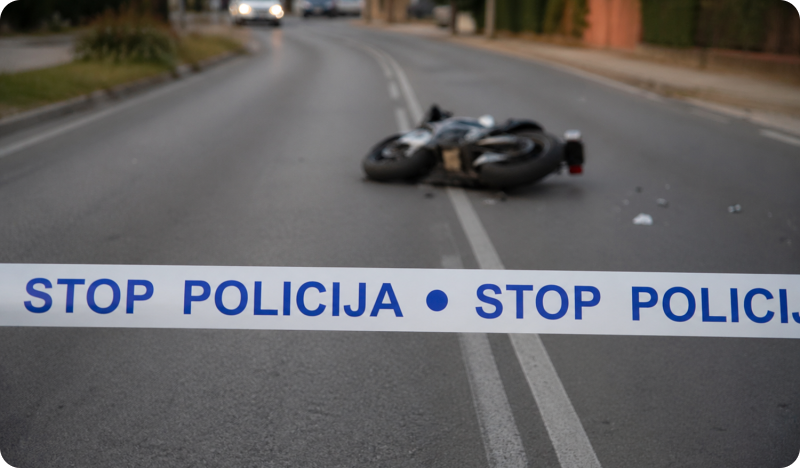 Teško ozlijeđen motociklist u Medulinu-163991