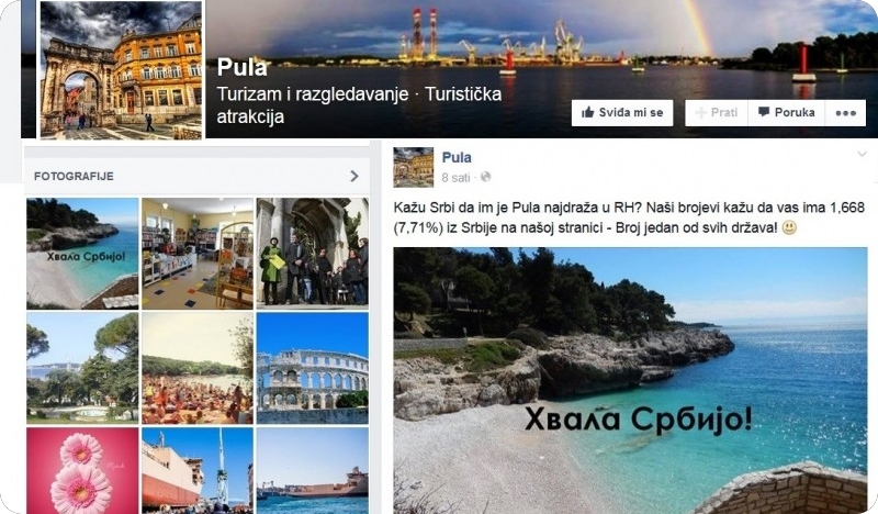 Srpski portali o pulskoj zahvali Srbiji…-56690