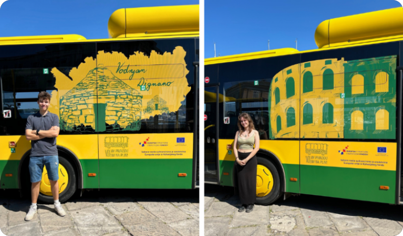 Autobusi Pulaprometa ukrašeni različitim motivima južne Istre-146183