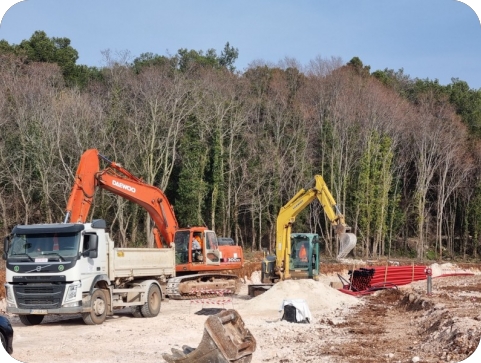 Poreč: Radovi na međuzaobilaznici u punom jeku-134588