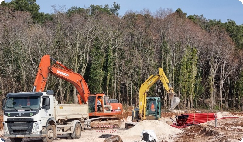 Poreč: Radovi na međuzaobilaznici u punom jeku-134588