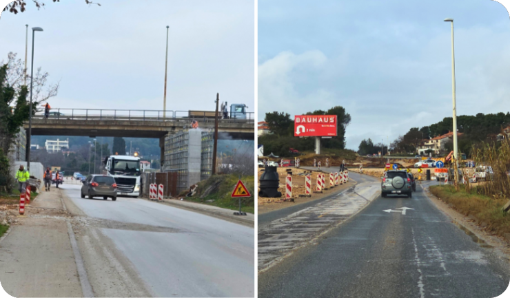 Zatvaranje dijela Ulice 119. brigade i povremeni zastoji na Vodnjanskoj cesti-158064