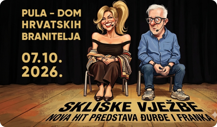 Đurđa i Franko  i njihove “Skliske vježbe” dolaze u Pulu-163535