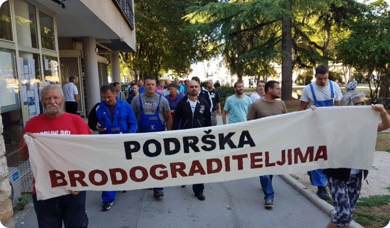 Štrajkaši i danas na pulskim ulicama-LIVE-90449