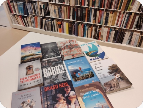 Najčitaniji naslovi u 2025. godini u Gradskoj knjižnici Labin-157696