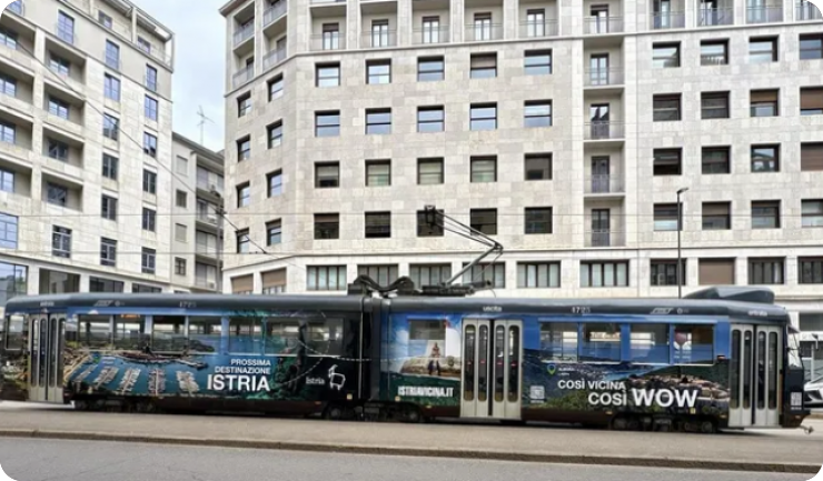 Milanom će voziti tramvaj s motivima Istre, Labina i Rapca-161840