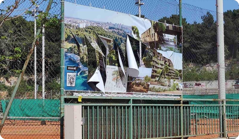 Ponovo uništen plakat na Valkanama-127049