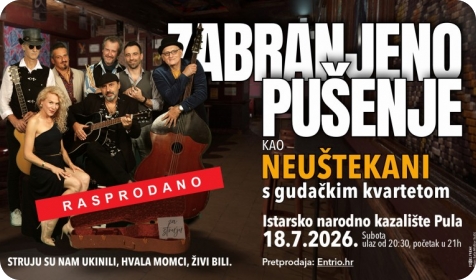 Zabranjeno pušenje: Neuštekani rasprodali koncert u Puli, slijede nastupi u Rijeci, Mariboru i Tuzli-162220