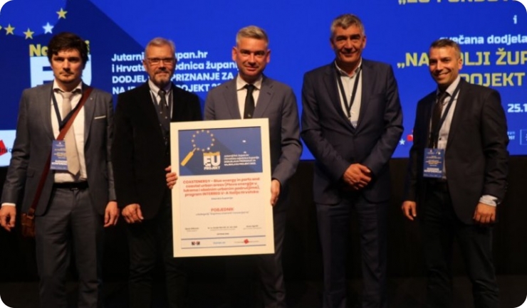 Županijski projekt COASTENERGY najbolji EU projekt u Hrvatskoj-131611